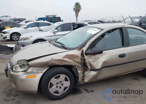 2003 Dodge Neon Se из США, поврежденный, VIN 1B3ES26C03D108517